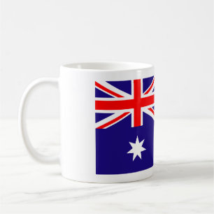 Australische Flaggenkaffee-Tasse Kaffeetasse