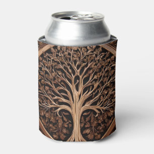 Australische Freuden: Waratah Tree Wood Print, Dosenkühler