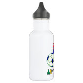 Australische Fußballball und Flagge Trinkflasche (Links)