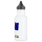 Australische Fußballball und Flagge Trinkflasche (Rechts)