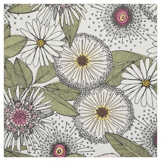 Australische Gartenkreide Stoff (Muster)
