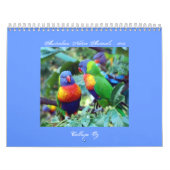 Australische gebürtige Tiere Kalender (Titelbild)