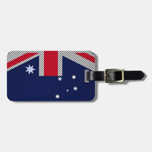 Australische Gepäckanhänger (Vorderseite horizontal)