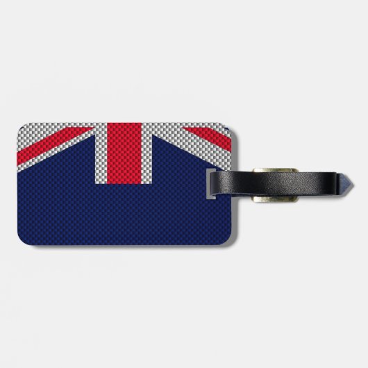 Australische Gepäckanhänger (Rückseite horizontal)