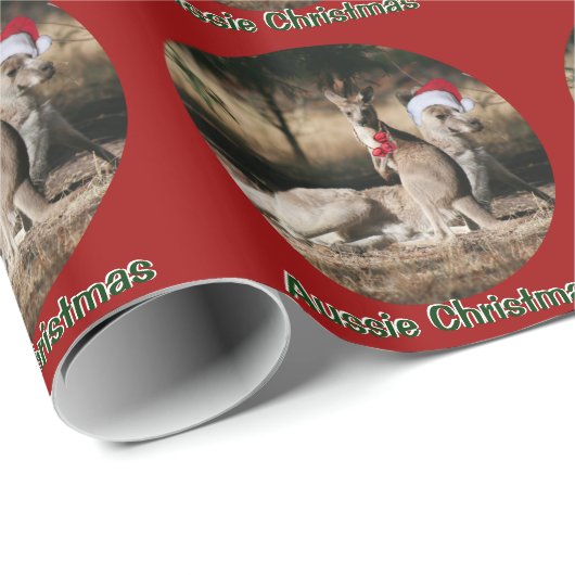 Australische Geschenkpapier (Rolleneckpunkt)