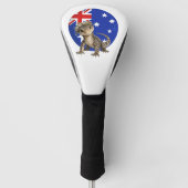 Australische Goannas Golf Headcover (Vorderseite)