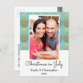 Australische Gold Foil Ananas Weihnachten im Juli (Vorne/Hinten)