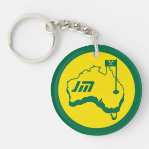 Australische Golfschenkungen Schlüsselanhänger