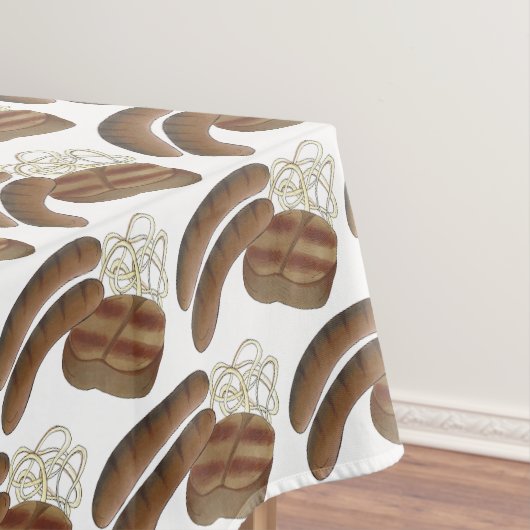 Australische GRILLEN Cookout Barbecue Steak Würste Tischdecke (Beispiel)