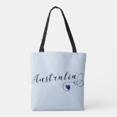 Australische Heart Grocertasche, Australische Tasche (Rückseite)