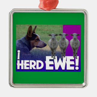 AUSTRALISCHE HUNDORNAMENT I HERD EWG ORNAMENT AUS METALL