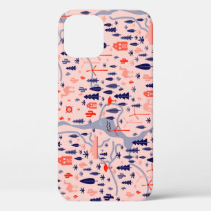Australische Ikonen, nahtlos dekoratives Muster. Case-Mate iPhone Hülle