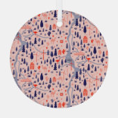 Australische Ikonen, nahtlos dekoratives Muster. Ornament Aus Glas (Rückseite)