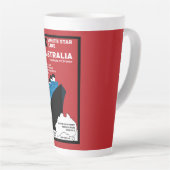 Australische Immigration Vintag Art Milchtasse (Rechte Ecke)