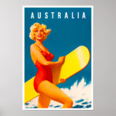 Australische Jahrtausendreise Poster (Vorne)
