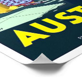 Australische Jahrtausendreise Poster (Ecke)