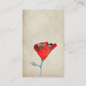 Australische & Japanische Standard Visitenkartengr Visitenkarte (Rückseite)