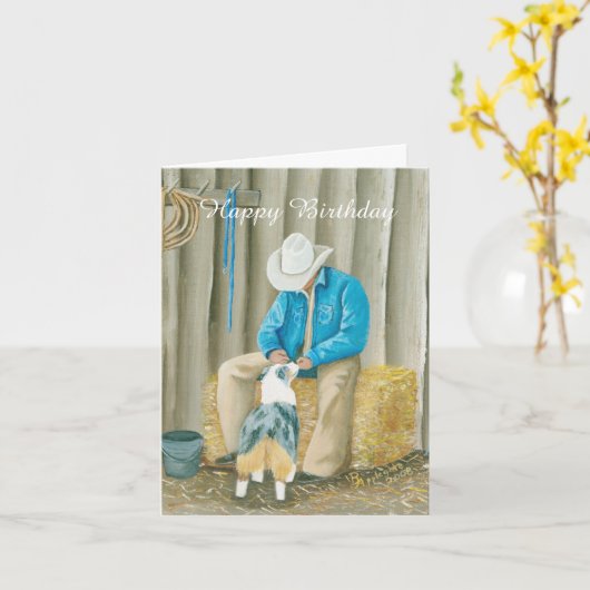 Australische Karte (Gelbe Blume)