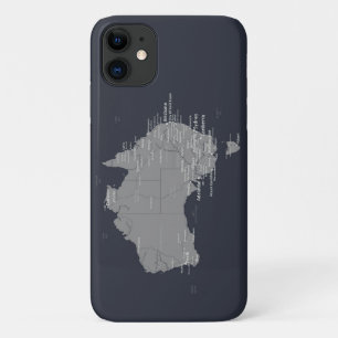 Australische Karte Case-Mate iPhone Hülle