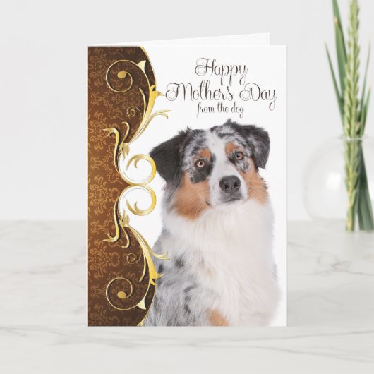 Australische Karte der Schäfer-Mutter Tages (Vorderseite)