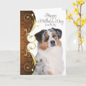 Australische Karte der Schäfer-Mutter Tages (Gelbe Blume)