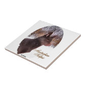 Australische Kelpe Art Fliese (Seite)