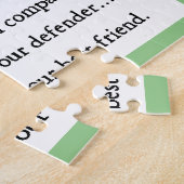 Australische Kelpie Art Puzzle (Seite)