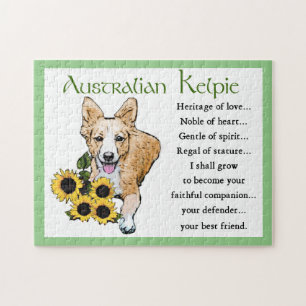 Australische Kelpie Art Puzzle