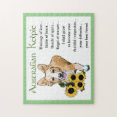 Australische Kelpie Art Puzzle (Vertikal)