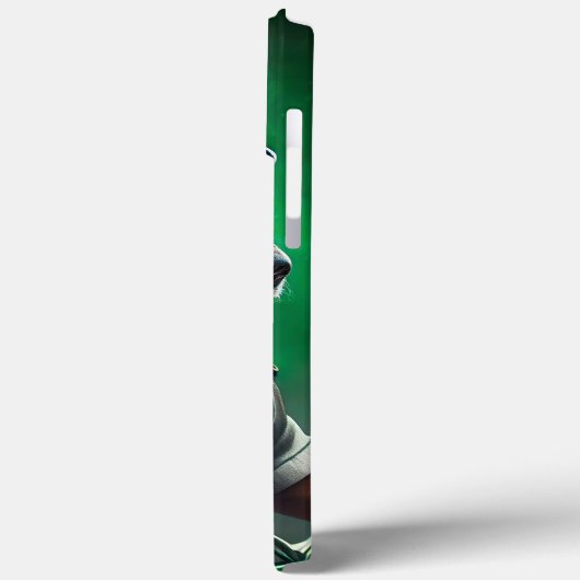 Australische Kelpie Fahrrad St. Patrick's Day Case-Mate iPhone Hülle (Rückseite / Links)