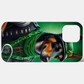 Australische Kelpie Fahrrad St. Patrick's Day Case-Mate iPhone Hülle (Rückseite (Horizontal))