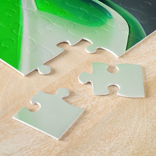 Australische Kelpie Fahrrad St. Patrick's Day Puzzle (Seite)