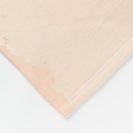 Australische Kelpie mit Rose - Valentinstag Fleecedecke (Ecke)