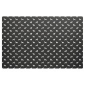 Australische Kelpie-Silhouette Stoff (Fat Quarter (45,7 x 55,9 cm))