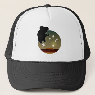 Australische Koala-Ikonen-Kappe Truckerkappe