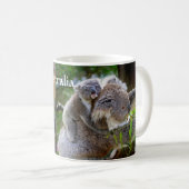 Australische Koala-Tasse Kaffeetasse (VorderseiteRechts)