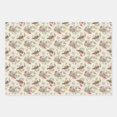 Australische Koalas, Kookaburras und einheimische  Geschenkpapier Set (Vorderseite)