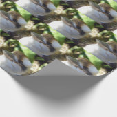 australische Kookaburra Nah Up, Geschenkpapier (Ecke)