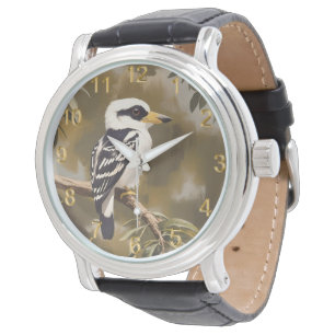 australische Kookaburramalerei, Armbanduhr