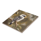 australische Kookaburramalerei, Fliese (Seite)