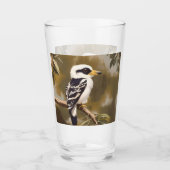 australische Kookaburramalerei, Glas (Vorderseite)