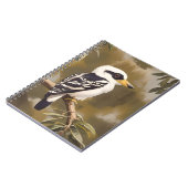 australische Kookaburramalerei, Notizblock (Linke Seite)