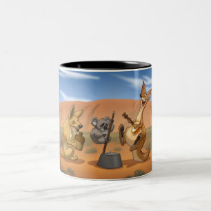 Australische Krug-Band-Tasse Zweifarbige Tasse