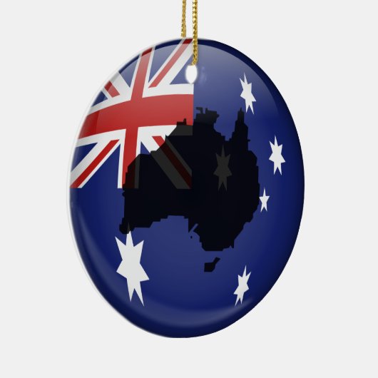 Australische Kugel Keramik Ornament (Rechts)