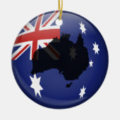 Australische Kugel Keramik Ornament (Vorne)