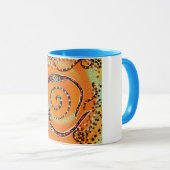 AUSTRALISCHE KUNST                    TASSE (VorderseiteRechts)