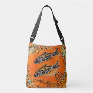 AUSTRALISCHE KUNST                     TRAGETASCHEN MIT LANGEN TRÄGERN