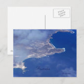 australische Küste Postkarte (Vorne/Hinten)