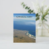 australische Küste Postkarte (Stehend Vorderseite)