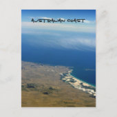 australische Küste Postkarte (Vorderseite)